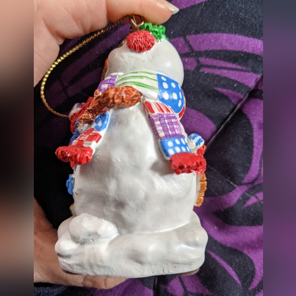 Snowman Ornament in a Tin - Picture 6 of 12